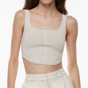 Aritzia (Babaton) corset tank top